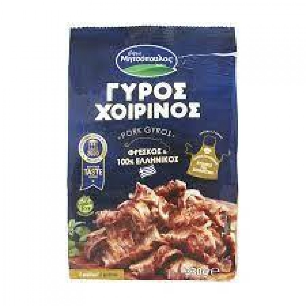 ΓΥΡΟΣ ΠΡΟΨ/ΝΟΣ ΧΟΙΡΙΝΟΣ 330γρ. ΚΤΨ ΜΗΤΣΟΠΟΥΛΟΣ