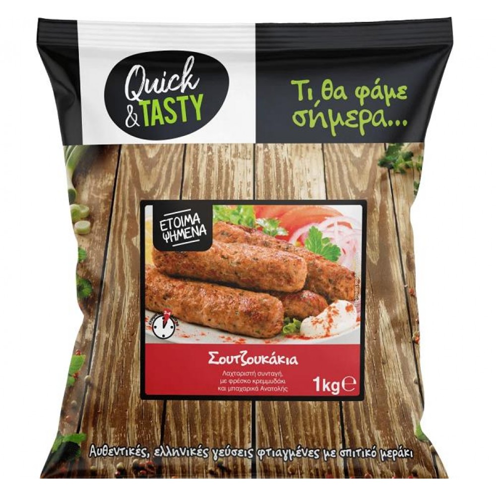 ΣΟΥΤΖΟΥΚΑΚΙΑ ΨΗΜΕΝΑ 60γρ. ΚΤΨ 1 ΚΙΛΟΥ DELICIOUS