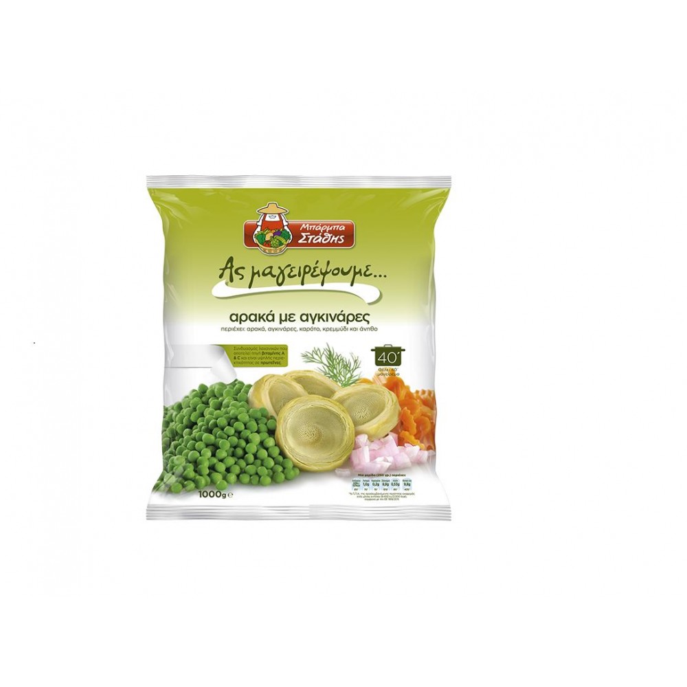 ΑΡΑΚΑΣ ΜΕ ΑΓΚΙΝΑΡΕΣ 10x1000γρ. ΚΤΨ Μ/Σ "ΑΣ ΜΑΓΕΙΡΕΨΟΥΜΕ"