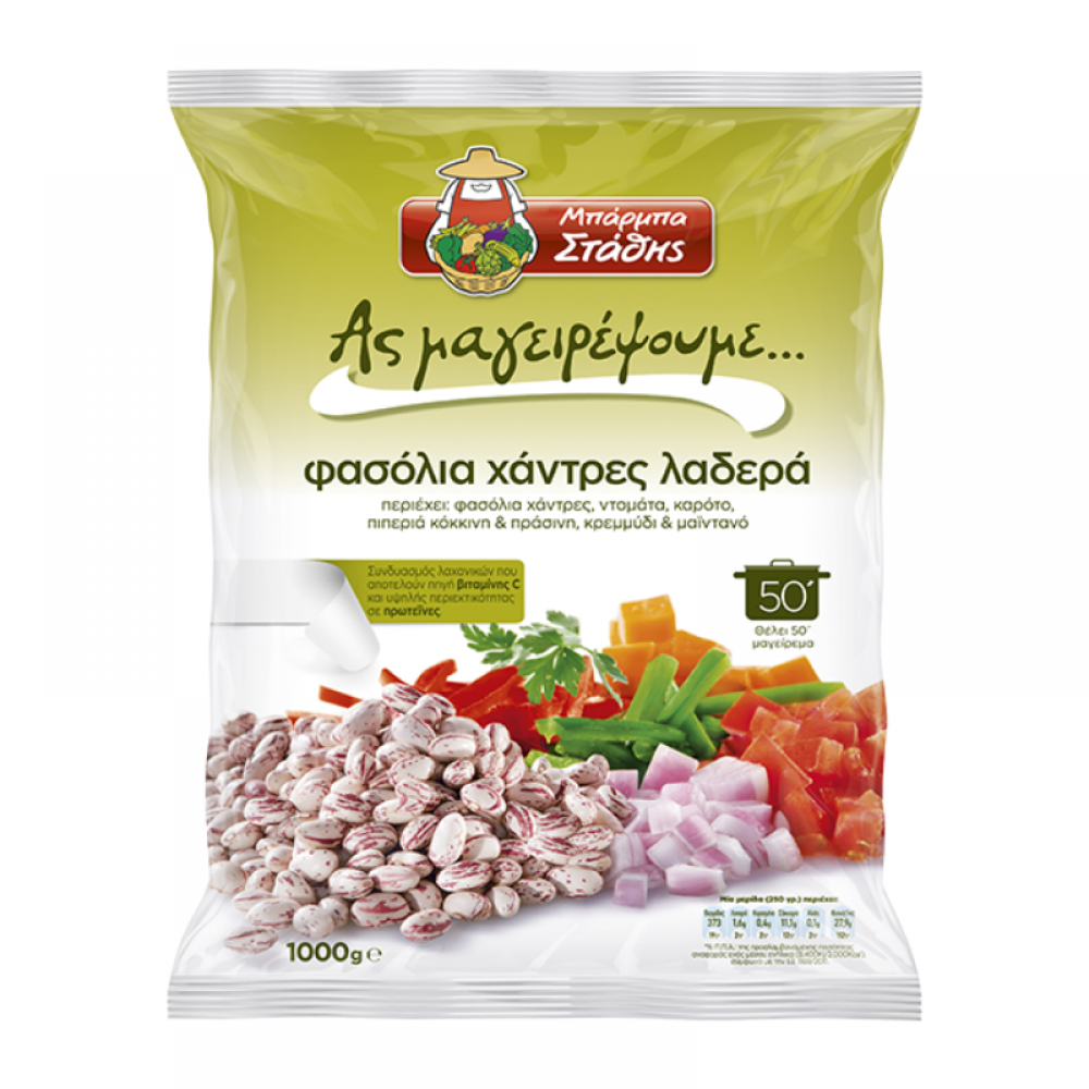 ΦΑΣΟΛAKI ΧΑΝΔΡA ΛΑΔΕΡO 10x1000γρ. ΚΤΨ Μ/Σ 