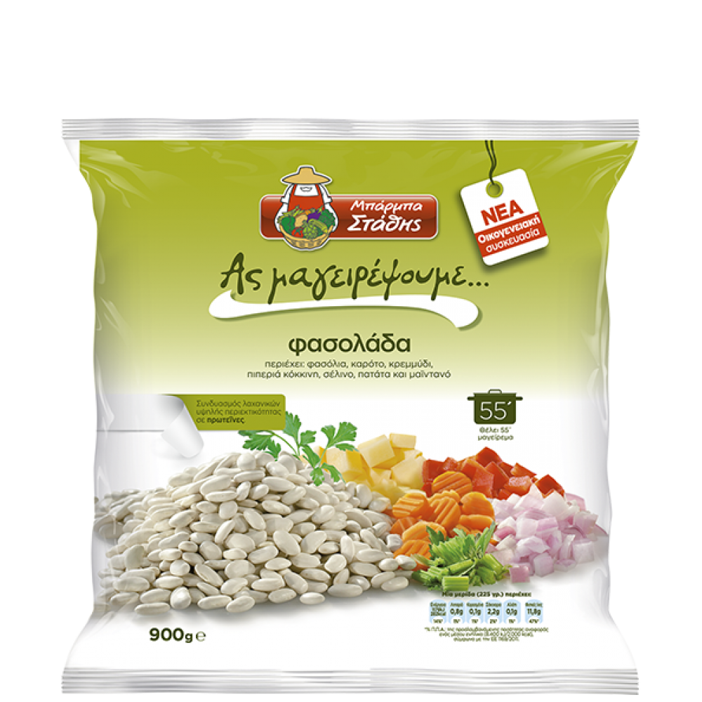 ΦΑΣΟΛΑΔΑ 10x900γρ. ΚΤΨ Μ/Σ