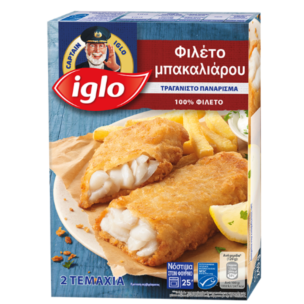 ΦΙΛΕΤΑ ΨΑΡΙΟΥ 8x240γρ. ΚΤΨ IGLO