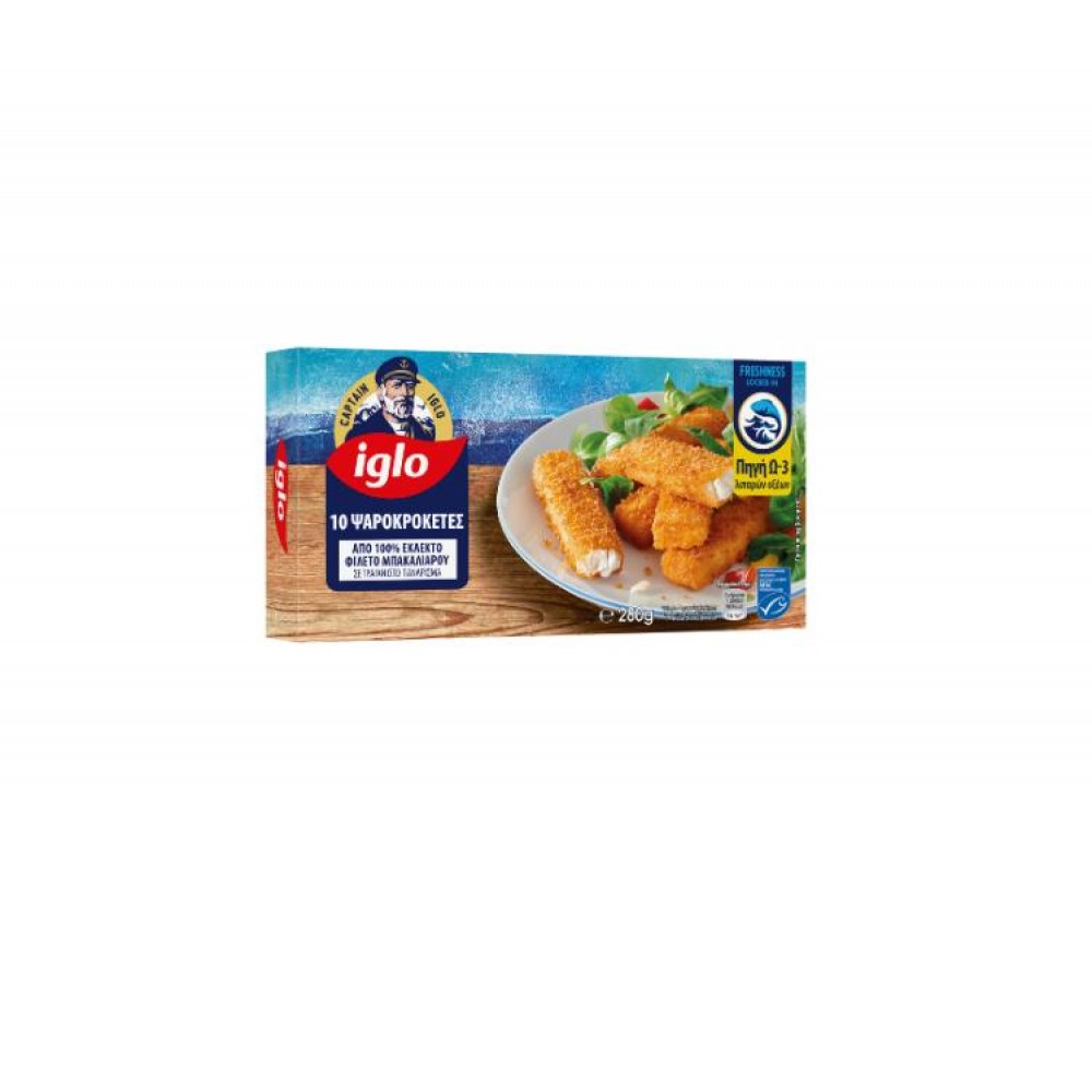 10 FISH STICKS 12x280γρ. ΚΤΨ IGLO