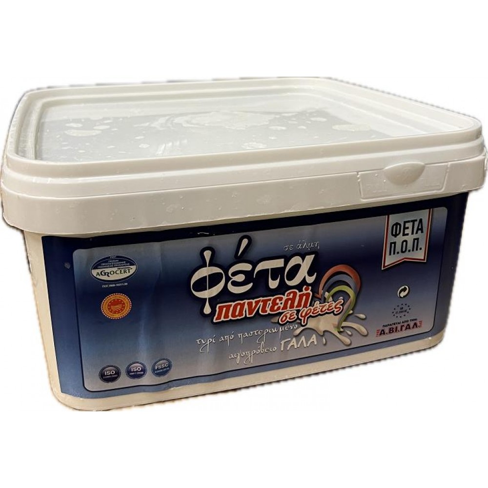 ΦΕΤΑ Π.Ο.Π. ΤΑΠΕΡ 4 ΚΙΛΩΝ ΠΑΝΤΕΛΗ ΣΕ ΦΕΤΕΣ