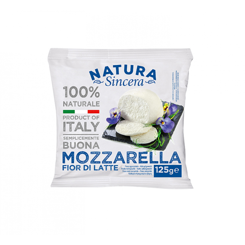 MOZZARELLA ΦΡΕΣΚΙΑ 125γρ. SINCERA ΙΤΑΛΙΑΣ