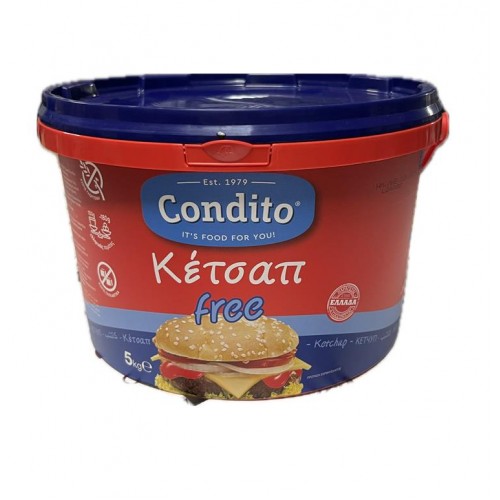 ΚΕΤΣΑΠ FREE ΚΟΥΒΑΣ 5 ΚΙΛΩΝ CONDITO
