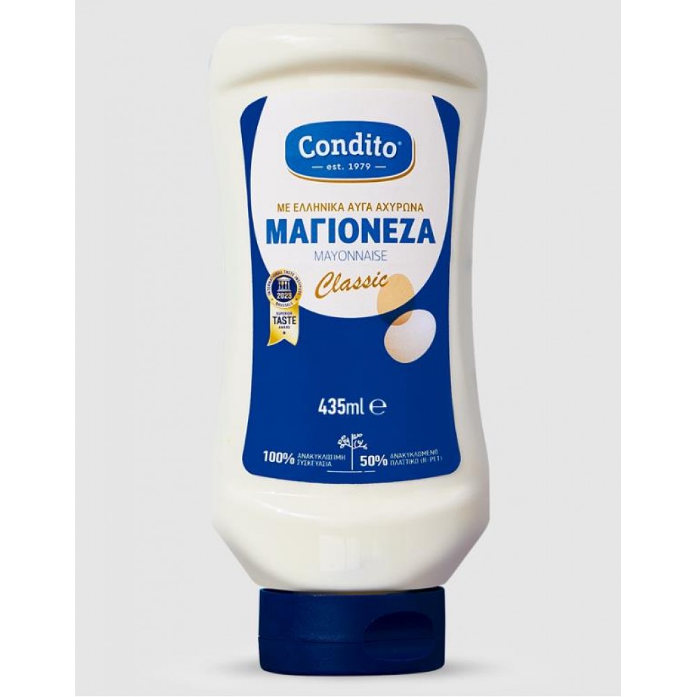 ΜΑΓΙΟΝΕΖΑ CLASSIC 435ml TOP DOWN CONDITO