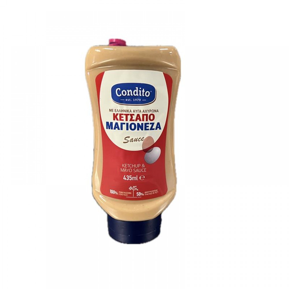 ΚΕΤΣΑΠΟΜΑΓΙΟΝΕΖΑ 435ml TOP DOWN CONDITO