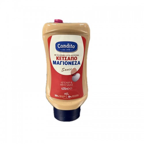 ΚΕΤΣΑΠΟΜΑΓΙΟΝΕΖΑ 435ml TOP DOWN CONDITO
