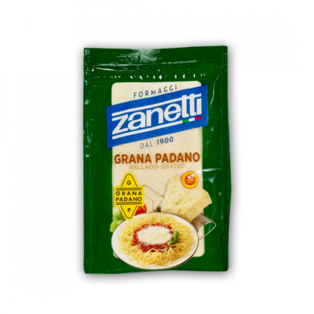 GRANA PADANO ΤΡΙΜΜΕΝΟ 100γρ. ZANETTI ΙΤΑΛΙΑΣ