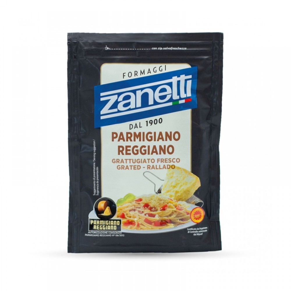PARMIGIANO REGGIANO ΤΡΙΜΜΕΝΟ 100γρ. ZANETTI ΙΤΑΛΙΑΣ