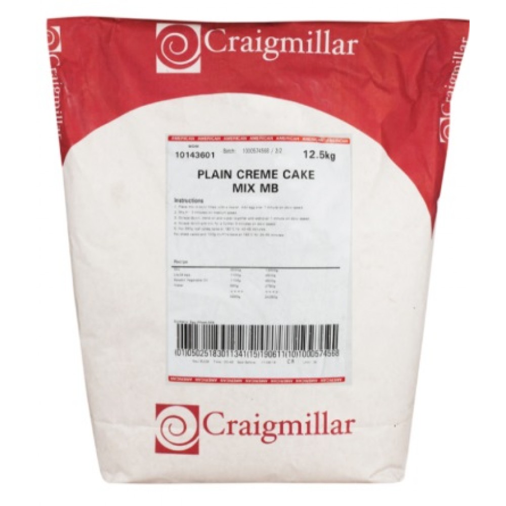 PLAIN CREME CAKE MIX Σ/12,5 CRAIGMILLAR