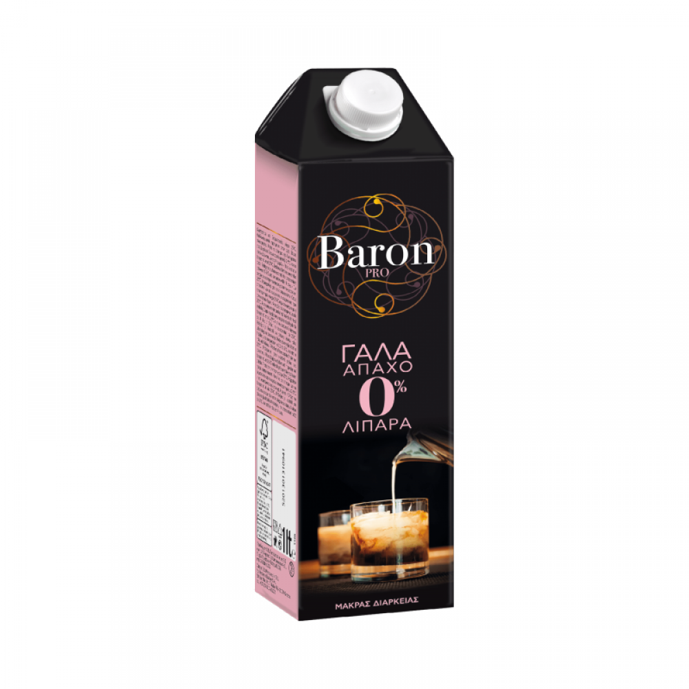 ΓΑΛΑ ΜΑΚΡΑΣ BARON 0% ΛΙΠ. 1 ΛΙΤΡΟΥ ΤΥΡΑΣ